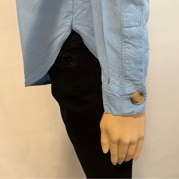 [BLANKNYC] Linen Blend Shirt Size S - Picture 4 of 8